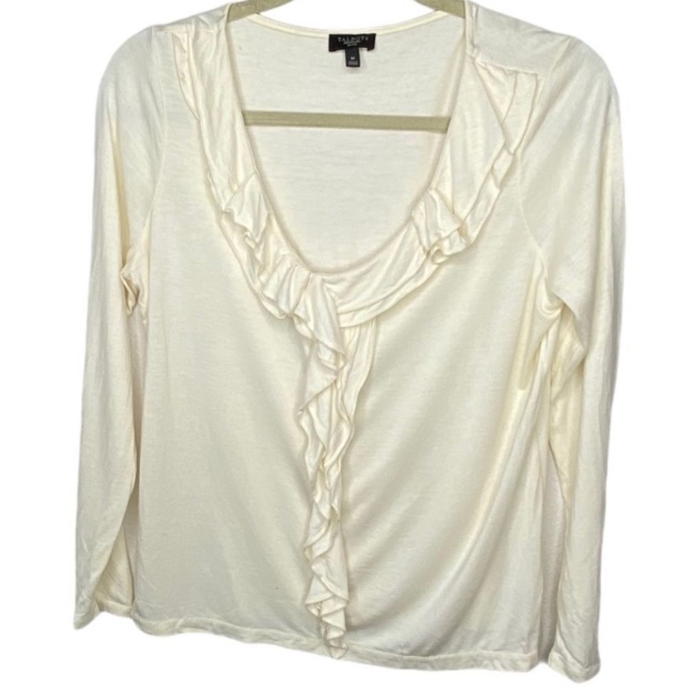 Talbots‎ Petites Top Ivory